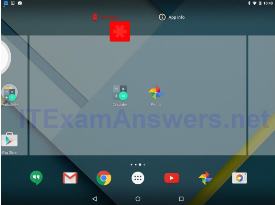 12.1.2.2 Lab - Working with Android (Answers) – ITE v7.0 39