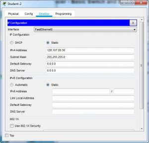 2.9.1 Packet Tracer - Basic Switch and End Device Configuration Answers ...