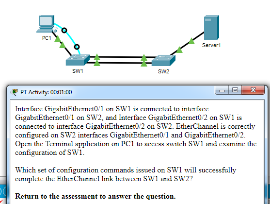 CCNA-2-v7-Modules 5 - 6 Redundant Networks Exam 07