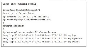 CCNA 3 v7 Modules 3 - 5: Network Security Exam Answers