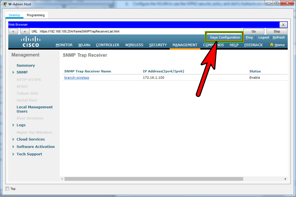 CCNA 2: SRWE Practice PT Skills Assessment (PTSA) - Part 2 Answers 55