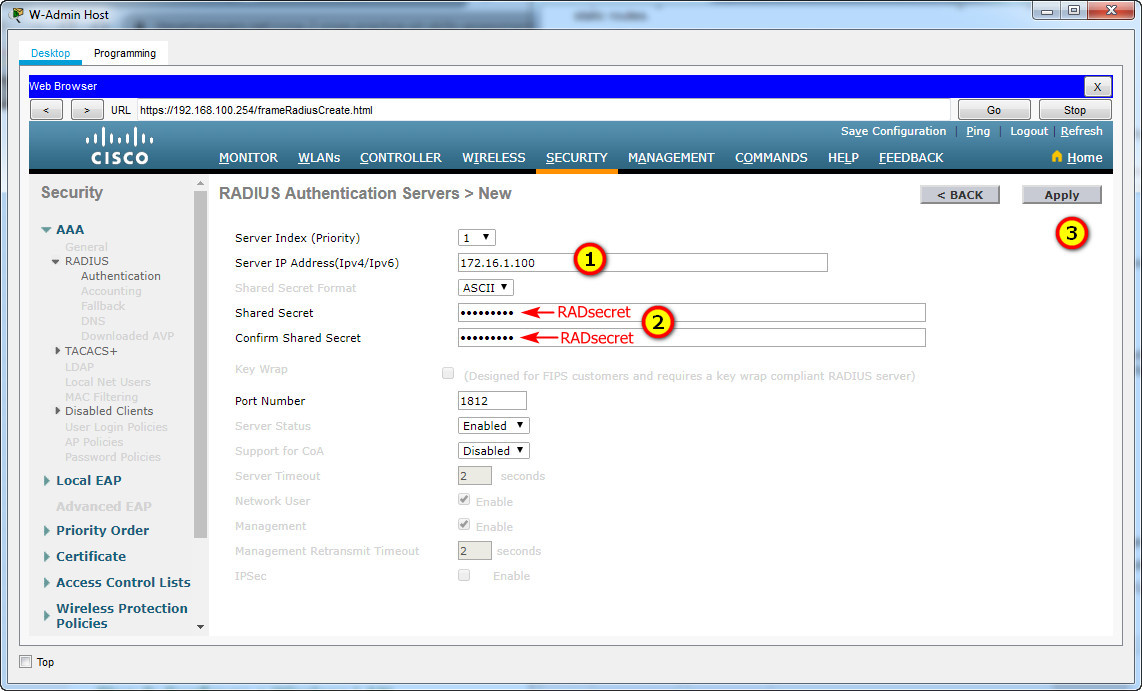 CCNA 2: SRWE Practice PT Skills Assessment (PTSA) - Part 2 Answers 41