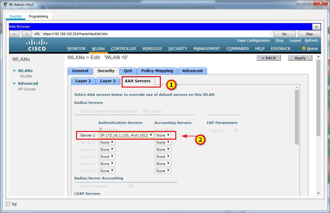 CCNA 2: SRWE Practice PT Skills Assessment (PTSA) - Part 2 Answers 46