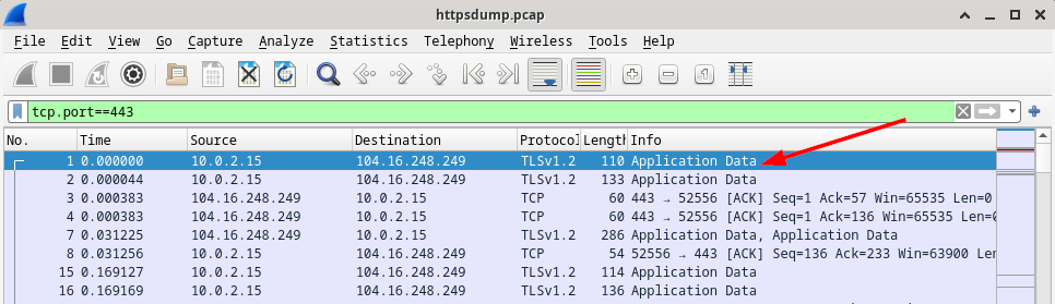 10.6.7 Lab - Using Wireshark to Examine HTTP and HTTPS Traffic (Answers) 19