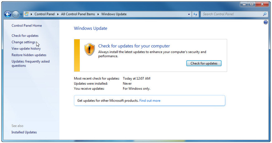5.2.1.10 Lab - Check for Updates in Windows 7 and Vista (Answers) 13
