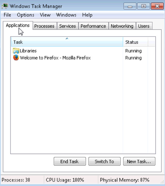 6.1.1.5 Lab - Task Manager in Windows 7 and Vista (Answers) 21