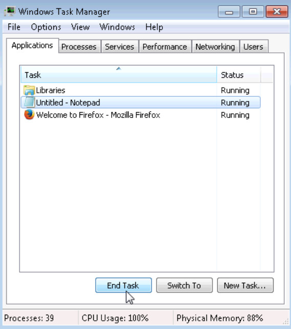 6.1.1.5 Lab - Task Manager in Windows 7 and Vista (Answers) 24