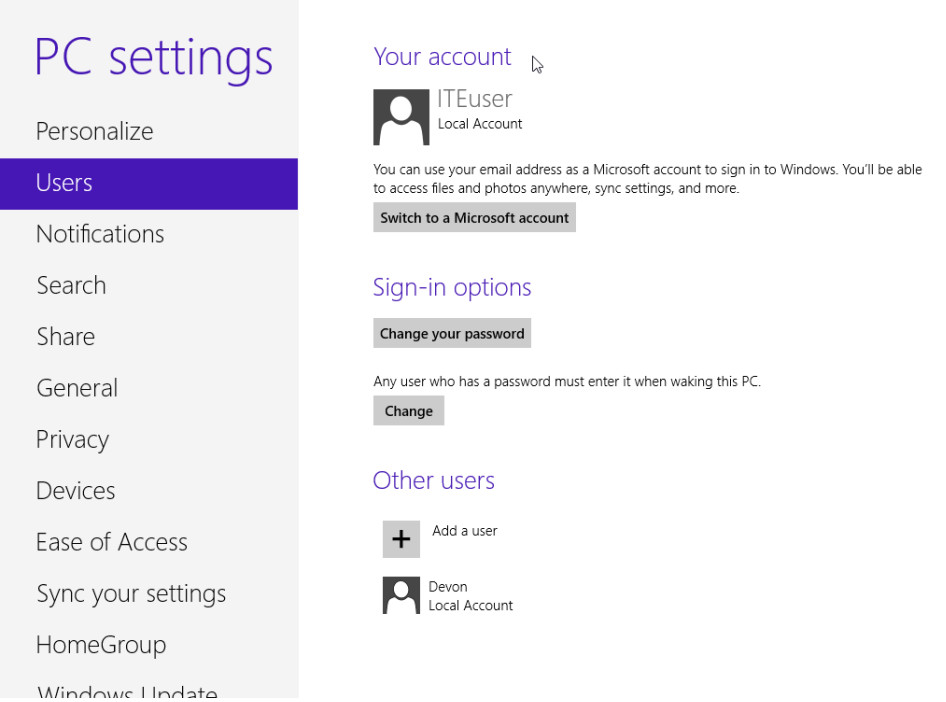 6.1.2.3 Lab - Create User Accounts in Windows 8 (Answers) 50