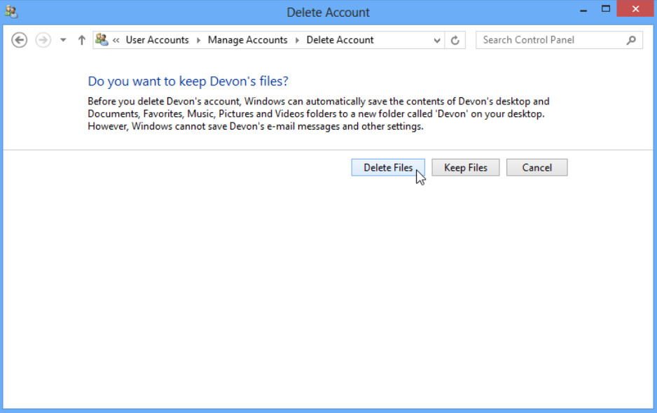 6.1.2.3 Lab - Create User Accounts in Windows 8 (Answers) 54