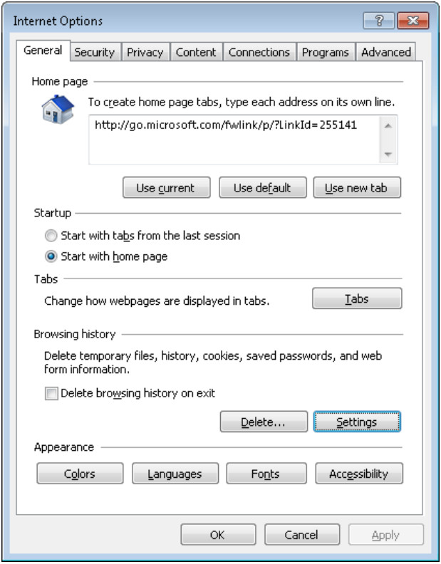 6.1.2.5 Lab - Configure Browser Settings in Windows 7 and Vista (Answers) 22