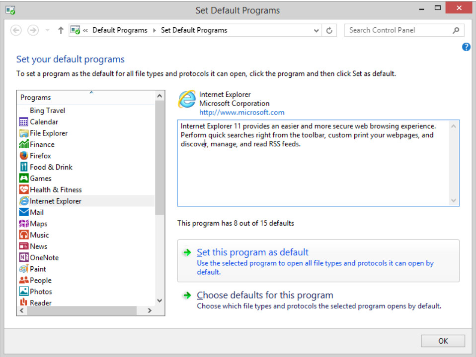 6.1.2.5 Lab - Configure Browser Settings in Windows 8 (Answers) 27