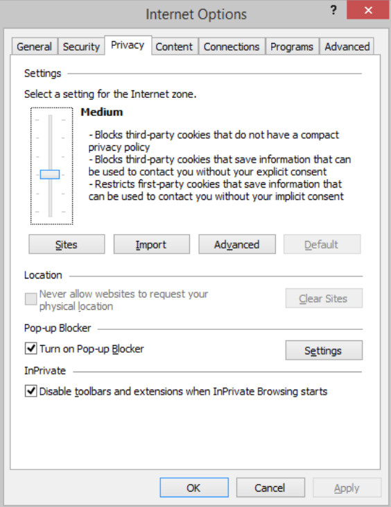6.1.2.5 Lab - Configure Browser Settings in Windows 8 (Answers) 39