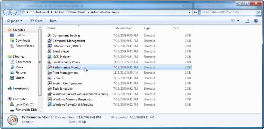 6.1.3.7 Lab - Monitor and Manage System Resources in Windows 7 and Vista (Answers) 68