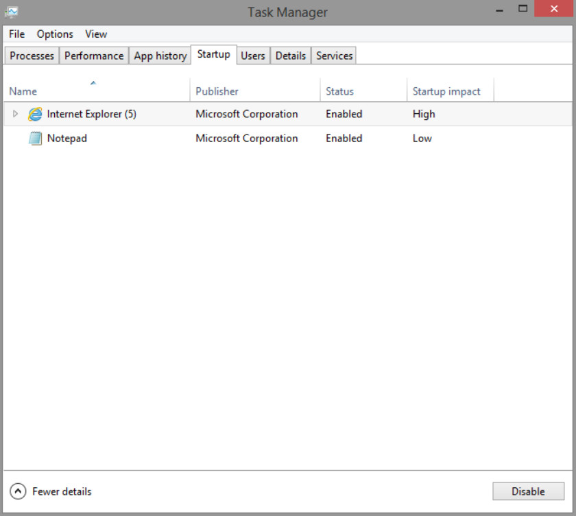 6.3.1.2 Lab - Managing the Startup Folder in Windows 8 (Answers) 32