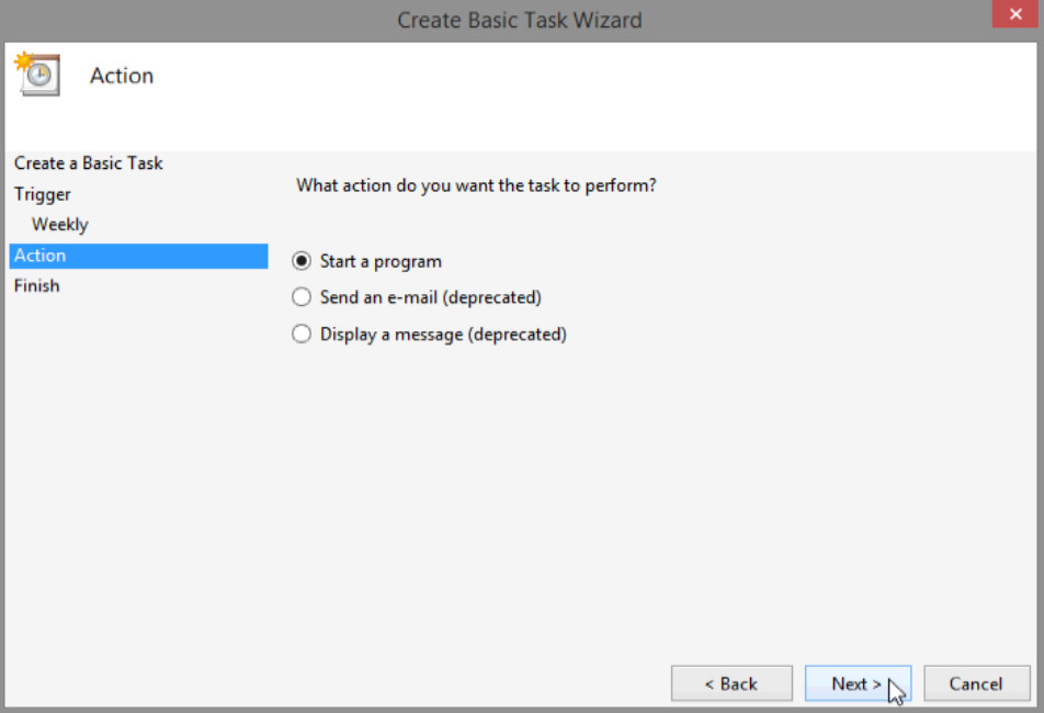 6.3.1.5 Lab - Task Scheduler in Windows 8 (Answers) 29