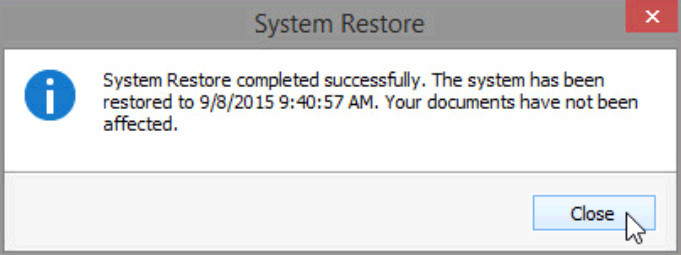 6.3.1.7 Lab - System Restore in Windows 8 (Answers) 36
