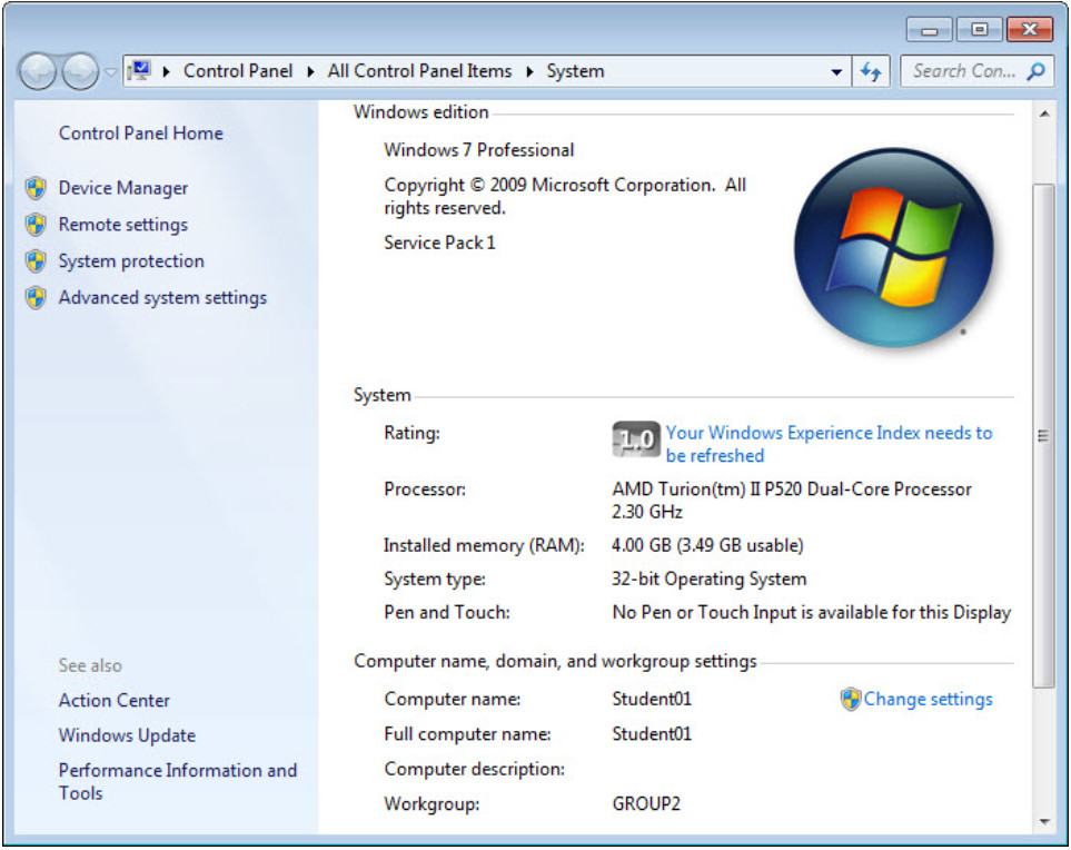 8.1.3.9 Lab - Share Resources in Windows (Answers) 86