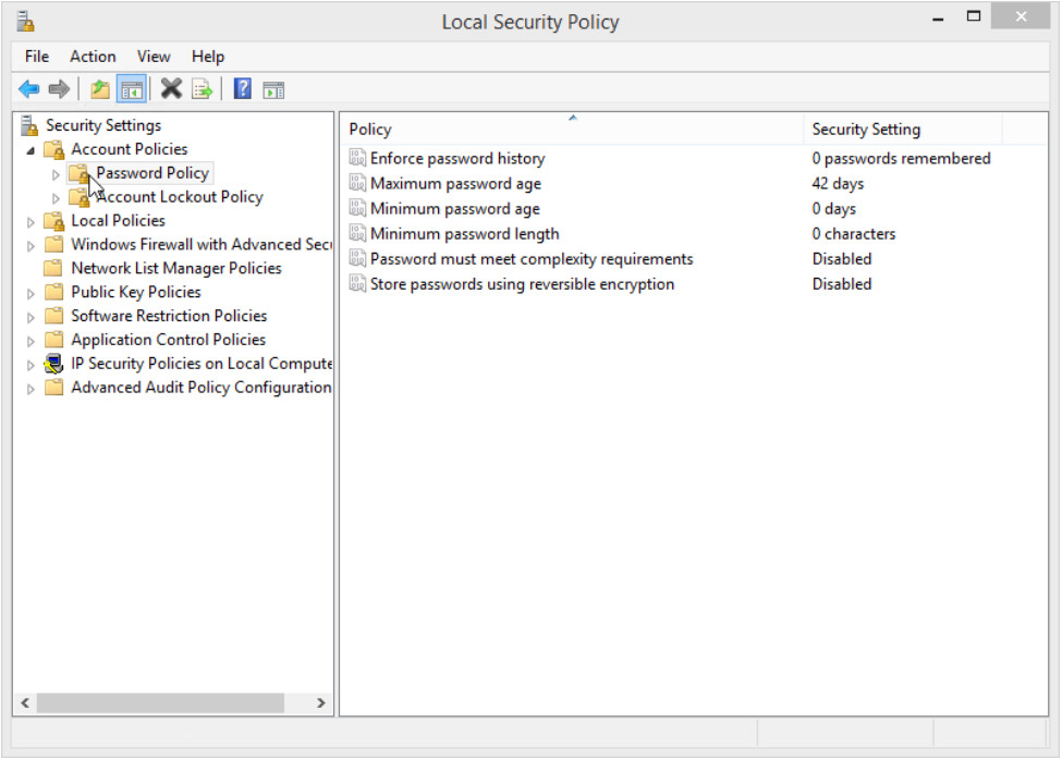 12.2.1.8 Lab - Configure Windows Local Security Policy (Answers) 13
