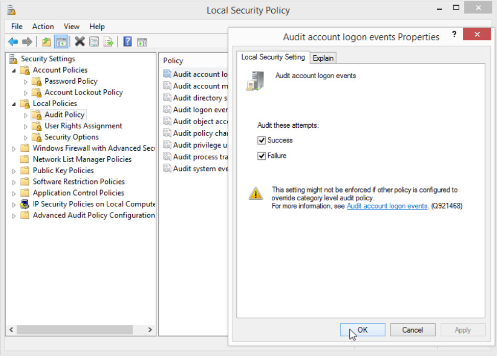 12.2.1.8 Lab - Configure Windows Local Security Policy (Answers) 17