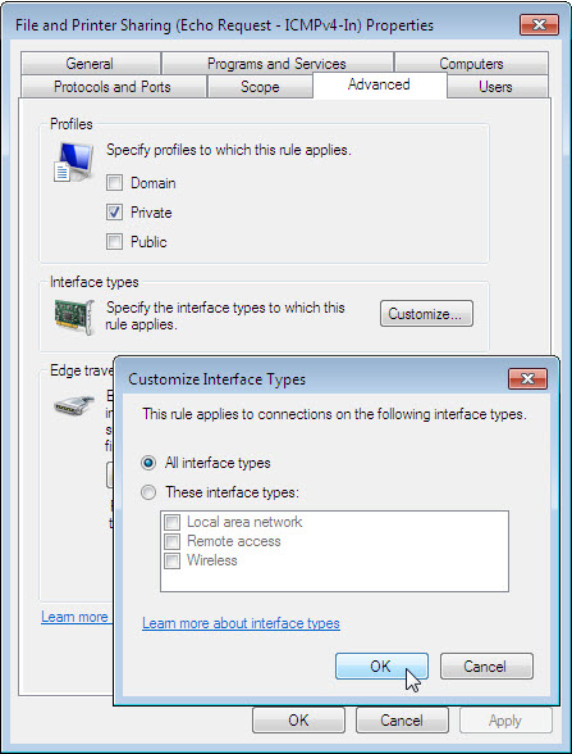 12.3.1.5 Lab - Configure the Firewall in Windows 7 and Vista (Answers) 46