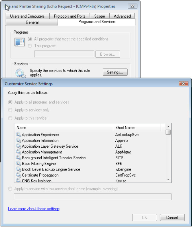 12.3.1.5 Lab - Configure the Firewall in Windows 7 and Vista (Answers) 64