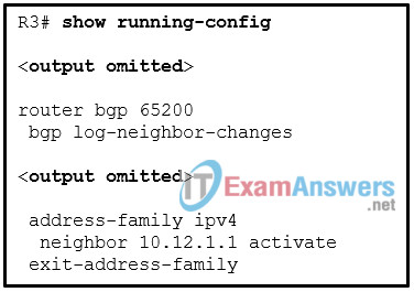 Chapters 11 - 12: BGP Exam (Answers) 6