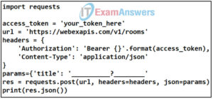 DevNet Associate (Version 1.0) - Final Exam Answers 21
