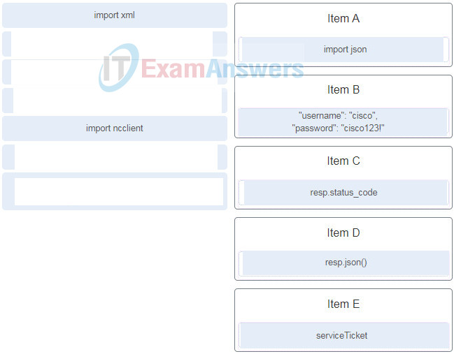 DevNet Associate (200-901) Certification Practice Exam Answers