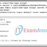 Chapters 21 - 23: Infrastructure Security and Management Exam Answers (CCNPv8 ENARSI) 41