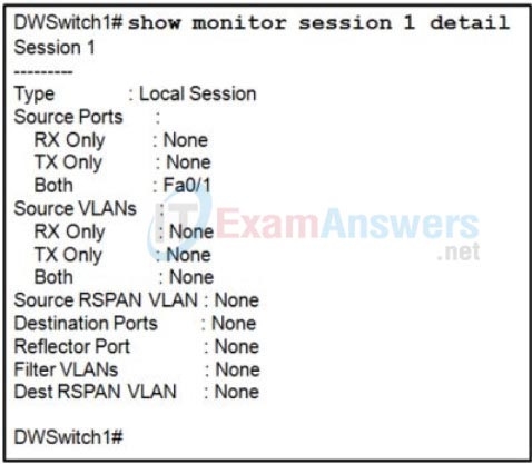 CCNP SWITCH Chapter 8 Exam Answers (Version 7) – Score 100% 6