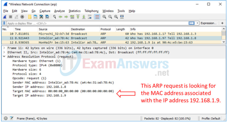 6.4.8 Lab - View Captured Traffic in Wireshark Answers 8