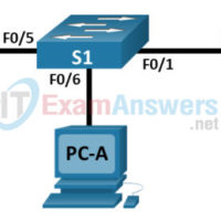 4.4.9 Packet Tracer - Troubleshoot Inter-VLAN Routing – Physical Mode Answers 10