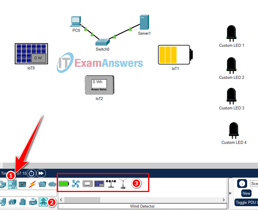 Packet Tracer – Connecting Devices to Build IoT