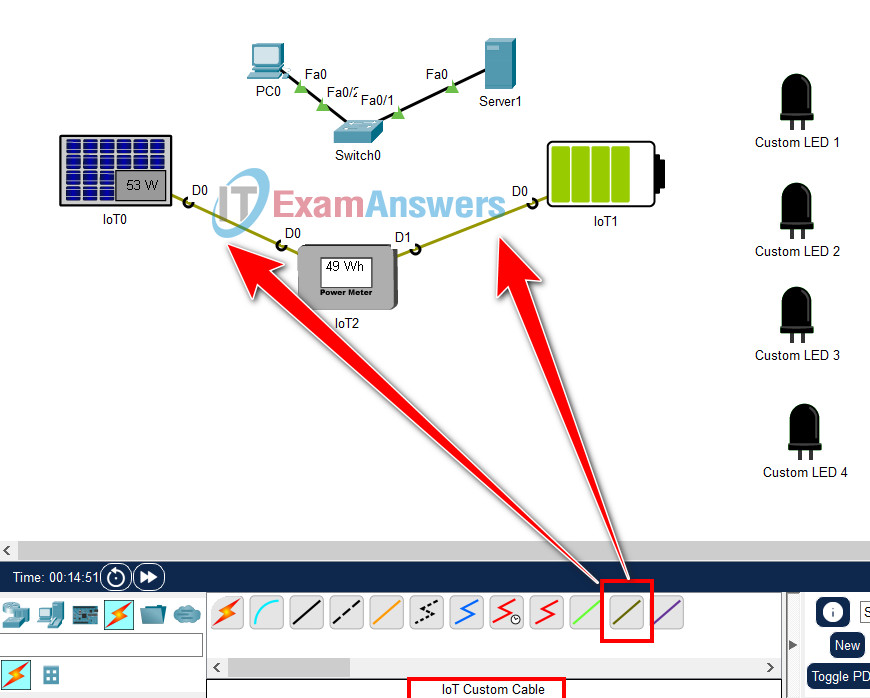 1.2.2.5 Packet Tracer - Connecting Devices to Build IoT (Answers) 7