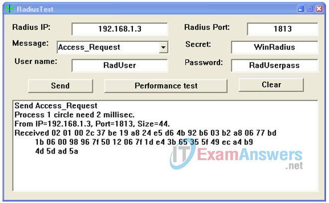3.6.1.1 Lab - Securing Administrative Access Using AAA and RADIUS Answers 14