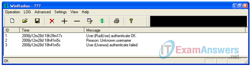 3.6.1.1 Lab - Securing Administrative Access Using AAA and RADIUS Answers 18