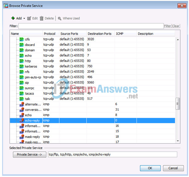 10.1.4.8 Lab - Configure ASA 5505 Basic Settings and Firewall Using ASDM Answers 72