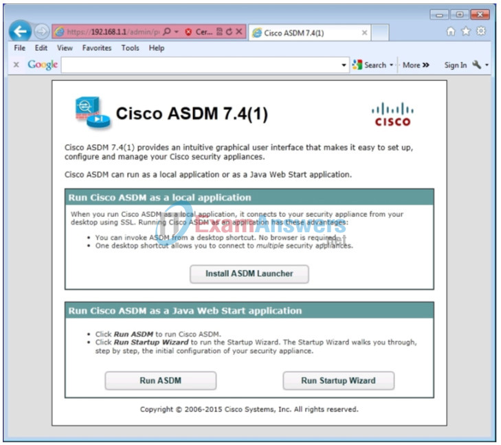 10.3.1.2 Lab - Configure AnyConnect Remote Access SSL VPN Using ASA 5505 ASDM Answers 43
