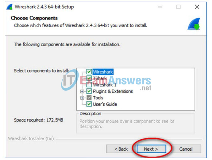3.4.1.1 Lab - Installing Wireshark Answers 18