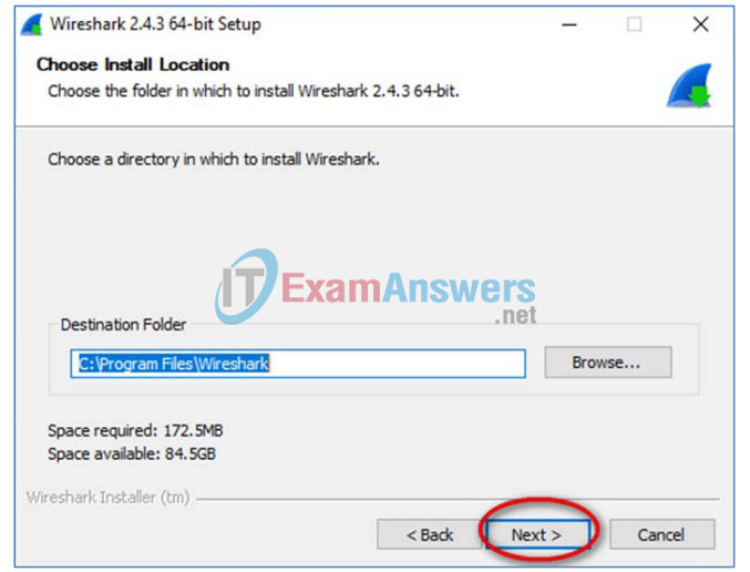 3.4.1.1 Lab - Installing Wireshark Answers 20