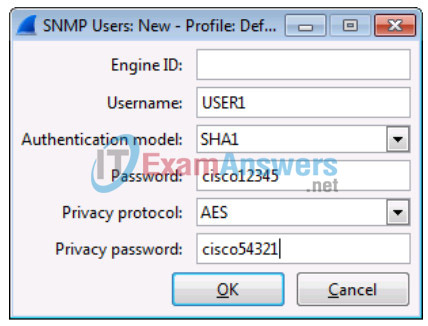 5.2.2.6 Lab - Configuring SNMP Answers 17