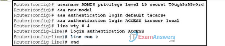 CCNA Security Final Exam Answers (CCNAS v1.2) 10