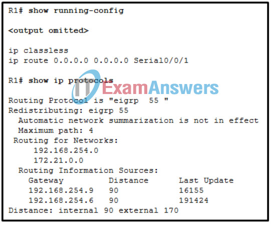 CCNP ENARSI v8 Final Exam Answers Full - Advanced Routing 37