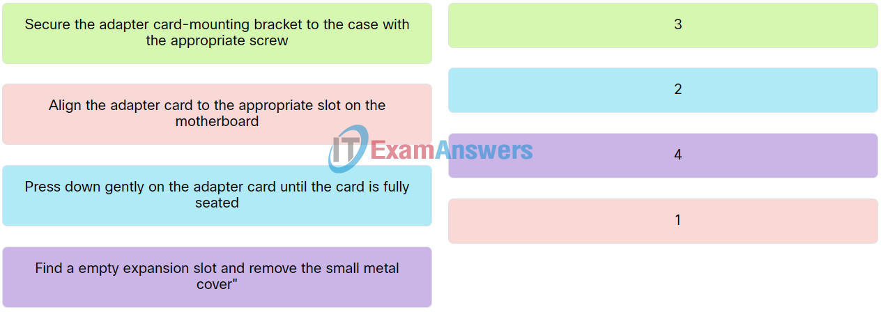 IT Essentials v8 Chapter 2 Check Your Understanding Answers 14