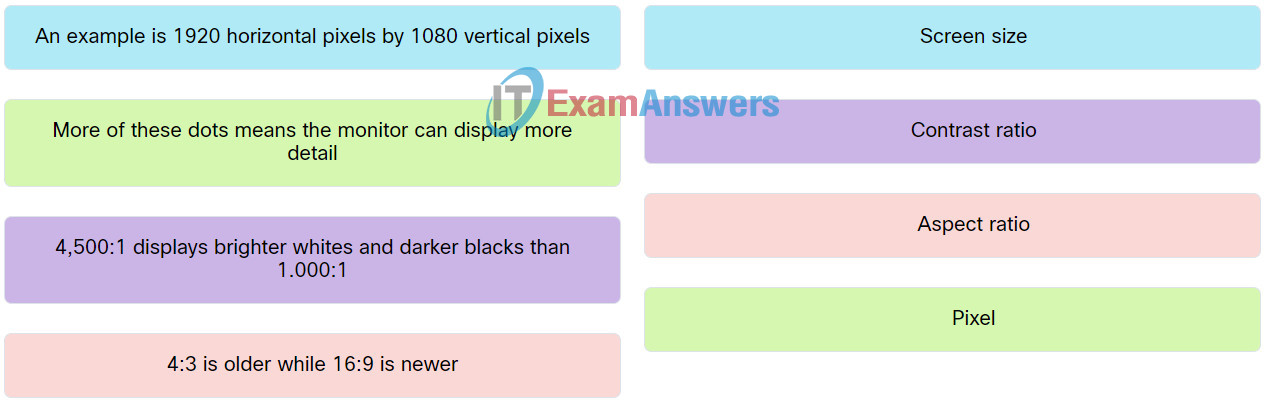 IT Essentials v8 Chapter 3 Check Your Understanding Answers 15