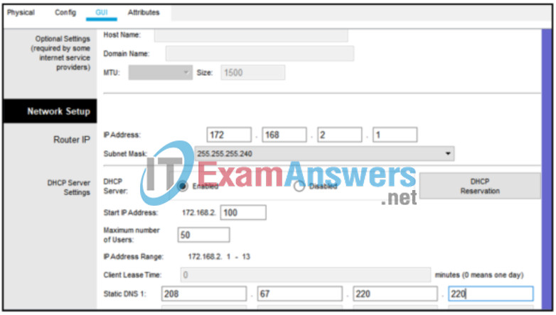 Module 3 - Explore Networks with Packet Tracer Quiz Answers 13