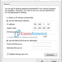 Module 9 - Dynamic Addressing with DHCP Quiz Answers 5