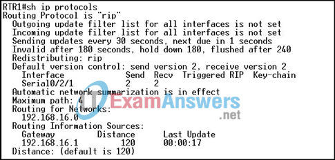 CCNA Discovery 3: DRSEnt Chapter 5 Exam Answers v4.0 10