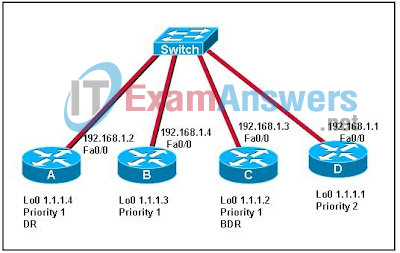 CCNA Discovery 3: DRSEnt Chapter 6 Exam Answers v4.0 21