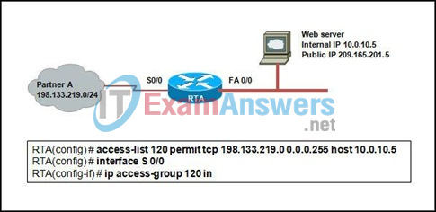 CCNA Discovery 3: DRSEnt Chapter 8 Exam Answers v4.0 12